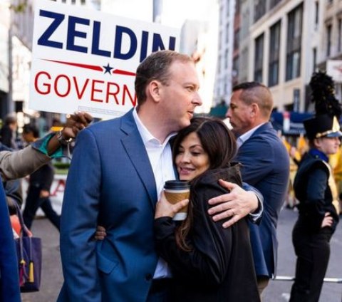 Diana Zeldin and LeeZeldin happily Married